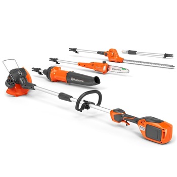OUTDOOR POWER COMBO KITS | Husqvarna 36V 110iL FLXi Lithium-Ion Cordless Grass Trimmer and Edger Attachment Kit (4 Ah) - 970531208