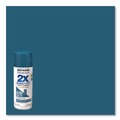Paint | Rust-Oleum 331188 Painter's Touch 2X Ultra Cover Spray Paint, Ultra Matte Blue, 12 oz Aerosol Can, 6/Carton image number 4
