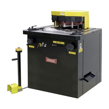 PIPE BENDERS | Dake Model DLN-6220V 220V 4 HP 3-Phase 4-Gauge Mild Steel Cutting Capacity Hydraulic Sheet Metal Notchers - D-960401