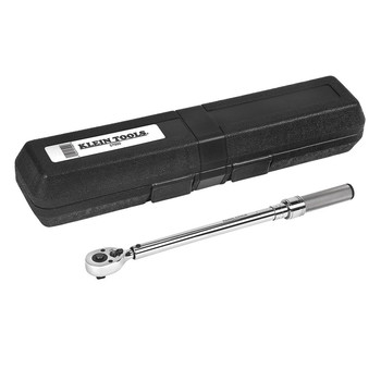TORQUE WRENCHES | Klein Tools 14 in. Length, 3/8 in. Torque Wrench Square Drive - 57000