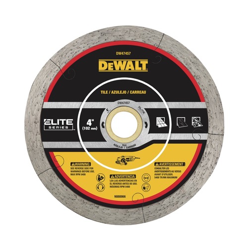 Early Labor Day Sale | Dewalt DW47457 4 in. XP7 Tile Diamond Blade image number 0