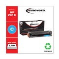 Primed for Savings Sale! | Factory Reconditioned Innovera IVRF401X 2300 Page-Yield Remanufactured High-Yield Toner - Cyan image number 1