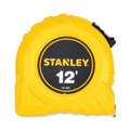 Measuring Tools | Bostitch 30-485 1/2 in. x 12 ft. Power Return Tape Measure with Belt Clip - Yellow image number 2