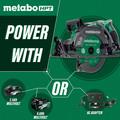 Clearance Center | Metabo HPT C3607DWAM MultiVolt 36V Brushless Lithium-Ion 7-1/4 in. Cordless Rear Handle Circular Saw Kit (4 Ah) image number 5