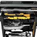 DeWALT Spring Savings! Save up to $100 off DeWALT power tools | Dewalt DW3106P5DWE7491RS-BNDL 10 in. Jobsite Table Saw with Rolling Stand and 10 in. Construction Miter/Table Saw Blades Combo Pack With Safety Sun Glasses Bundle image number 15