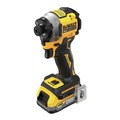 DeWALT 20V MAX System | Dewalt DCF850E1 20V MAX ATOMIC Brushless Lithium-Ion Cordless 1/4 in. Impact Driver Kit (1.7 Ah) image number 3