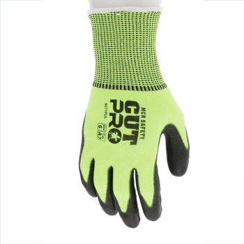 SAFETY EQUIPMENT | MCR Safety Cut Pro Gloves - Medium/Black/Lime (1-Dozen) - 9277PUM