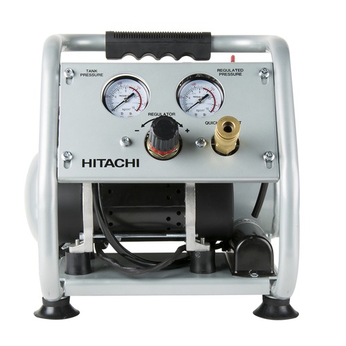 Portable Air Compressors | Metabo HPT EC28MM 1 Gallon Oil-Free Ultra Quiet Portable Air Compressor image number 0