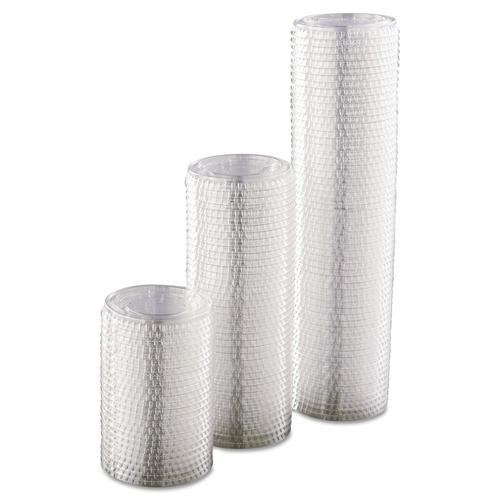  | Dart PL200N PET Portion/Souffle Cup Lids - Clear (2500/Carton) image number 0
