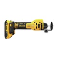 Cut Off Grinders | Dewalt DCE555D2 20V XR MAX Brushless Lithium-Ion Cordless Drywall Cut-Out Tool Kit with 2 Batteries (2 Ah) image number 3