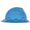 Clearance Center | MSA 10058320 V-Gard Slotted Full-Brim Hat with 1-Touch Suspension - Blue image number 3