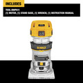 Compact Routers | Dewalt DWP611 110V 7 Amp 1-1/4 HP Variable Speed Max Torque Corded Compact Router image number 1