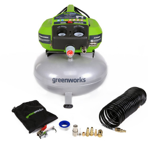 Greenworks 12 Amp 6 Gallon Air Compressor - 41522
