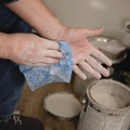  | SCRUBS 42230 10 in. x 12 in. Hand Cleaner Towels - Blue/White image number 1