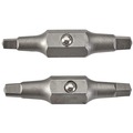 Bits and Bit Sets | Klein Tools 32484 #1 Square and #2 Square Replacement Bit image number 1