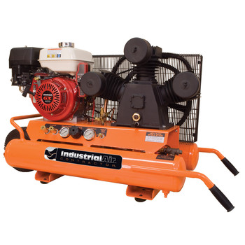Industrial Air 9 HP 9 Gallon Electric Horizontal Wheelbarrow Air Compressor - CTA9090980.ES