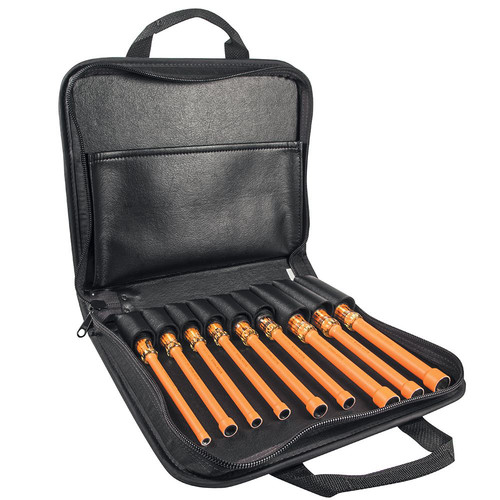 Hand Tool Sets | Klein Tools 33524 9-Piece 1000V Insulated Nut Driver Set image number 0