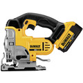 Jig Saws | Dewalt DCS331M1 20V MAX Lithium-Ion 3000 SPM Cordless Jigsaw Kit (3 Ah) image number 2