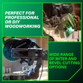On Sale | Metabo HPT C12RSH3M 120V 15 Amp 12 in. Dual Bevel Sliding Corded Miter Saw image number 7