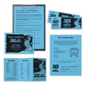 July Member-Exclusive Offer Save 10% off on One Item | Astrobrights 22523 11 in. x 17 in. 24 lbs. Bond Weight Color Paper - Lunar Blue (500/Ream) image number 3