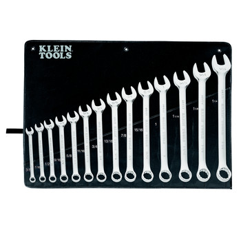 COMBINATION WRENCHES | Klein Tools 14-Piece Combiination Wrench Set - 68406