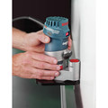 Compact Routers | Bosch PR20EVSNK 120V 5.7 Amp 1 HP Colt Variable-Speed Corded Palm Router Installer Kit image number 2