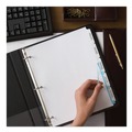 July Member-Exclusive Offer Save 10% off on One Item | Avery 11446 Index Maker 11 in. x 8.5 in. 5-Tab Print and Apply Clear Label Dividers - White (25/Box) image number 1