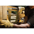 Dewalt DCK215P1 20V MAX XR Brushless Lithium-Ion 3/8 in. Cordless Impact Wrench and 1/2 in. Mid-Range Impact Wrench with Detent Pin Combo Kit (5 Ah) image number 12