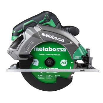 SAWS | Metabo HPT C1807DAQ4M 18V MultiVolt Brushless Lithium-Ion 7-1/4 in. Cordless Circular Saw (Tool Only)