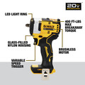 Impact Wrenches | Dewalt DCF913B 20V MAX Brushless Lithium-Ion 3/8 in. Cordless Impact Wrench with Hog Ring Anvil (Tool Only) image number 3