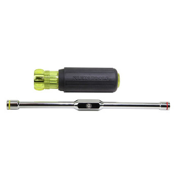 NUT DRIVERS | Klein Tools 1/4 in. and 5/16 in. 2-in-1 Hex Head Nut Driver - 65064