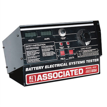 PRODUCTS | Associated Equipment 12V 0-500 Amp Carbon Pile Battery Load Tester and 12V/24V Electrical Systems Tester - 6042