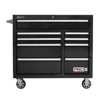 TOOL CHESTS | Homak 41 in. Pro 2 9-Drawer Roller Cabinet - Black - BK04041092