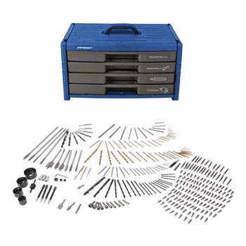 PRODUCTS | Mastercraft (304-Piece) Titanium-Coated Screw Driver Drill Bit Set - CTI0542375