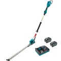 Hedge Trimmers | Makita GNU01T 40V MAX XGT Brushless Lithium-Ion 24 in. Cordless Articulating Pole Hedge Trimmer Kit with 2 Batteries (5 Ah) image number 0