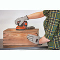 Random Orbital Sanders | Black & Decker BDCRO20C 20V MAX Lithium-Ion Brushed Cordless Random Orbital Sander Kit (1.5 Ah) image number 7