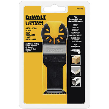 BLADES | Dewalt Oscillating Tool Fastcut Wood Blade - DWA4206