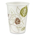  | Dixie 2338WS Pathways 8 oz. Paper Hot Cups (25/Pack) image number 1