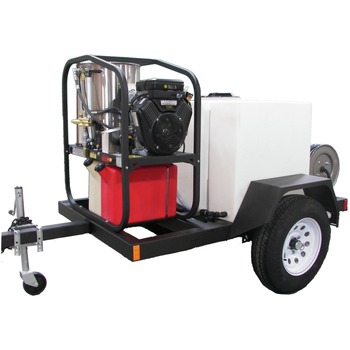 PRESSURE WASHERS | Pressure-Pro Dirt Laser Series 3000 PSI 5 GPM Belt Drive AR Pump 479cc Vanguard Hot Water Gas Pressure Washer - T185SKH/SK40004HH