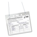 July Member-Exclusive Offer Save 10% off on One Item | Avery 02922 4 in. x 3 in. Horizontal Secure Top Hanging-Style Badge Holders - Clear (100/Box) image number 1