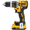 Hammer Drills | Factory Reconditioned Dewalt DCD796D2R 20V MAX XR Lithium-Ion Brushless Compact 2-Speed 1/2 in. Cordless Hammer Drill Kit (2 Ah) image number 2
