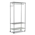 July Member-Exclusive Offer Save 10% off on One Item | Alera ALEGR364818SR 48 in. W x 18 in. D x 75 in. H 40 Garments Wire Shelving Garment Rack - Silver image number 0