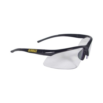 SAFETY EQUIPMENT | Dewalt (12/Carton) Radius Safety Glasses - Black Frame/Clear Lens - DPG51-1D
