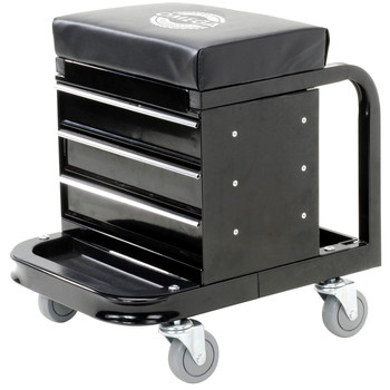 PRODUCTS | OMEGA Creeper Seat with Tool Box, 450 lbs. Capacity - 92450