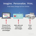 July Member-Exclusive Offer Save 10% off on One Item | Avery 05866 0.66 in. x 3.44 in. Permanent TrueBlock File Folder Labels with Sure Feed Technology - White (30/Sheet, 50 Sheets/Box) image number 6