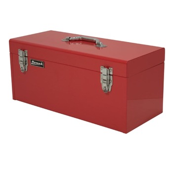 TOOL CHESTS | Homak 20 in. High Tool Box with Metal Tray - Red/Black - RD00120920