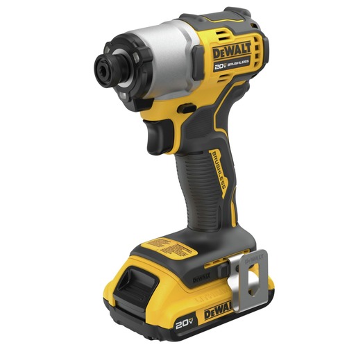 Dewalt 20V MAX Brushless Lithium Ion 1 4 in. Cordless Impact Driver Kit 2 Ah DCF840D1