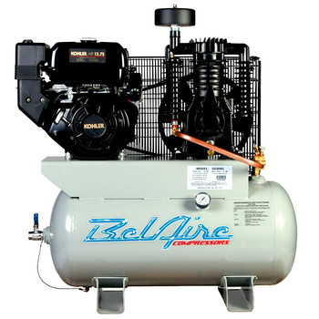 PRODUCTS | IMC 12 HP 30 Gallon Horizontal Stationary Air Compressor - 3G3HKL