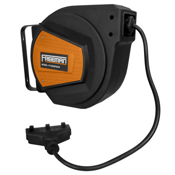 ELECTRICAL TOOLS | Freeman 14 Gauge 50 ft. Retractable Extension Cord Reel - P14G50FECR