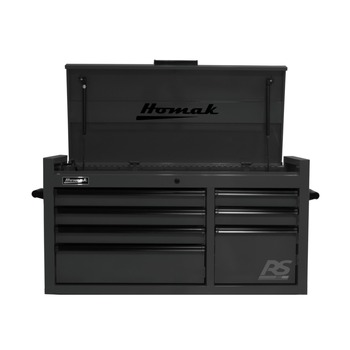 TOOL STORAGE | Homak RS Pro 41 in. 7-Drawer Top Chest - Black - BK02004173